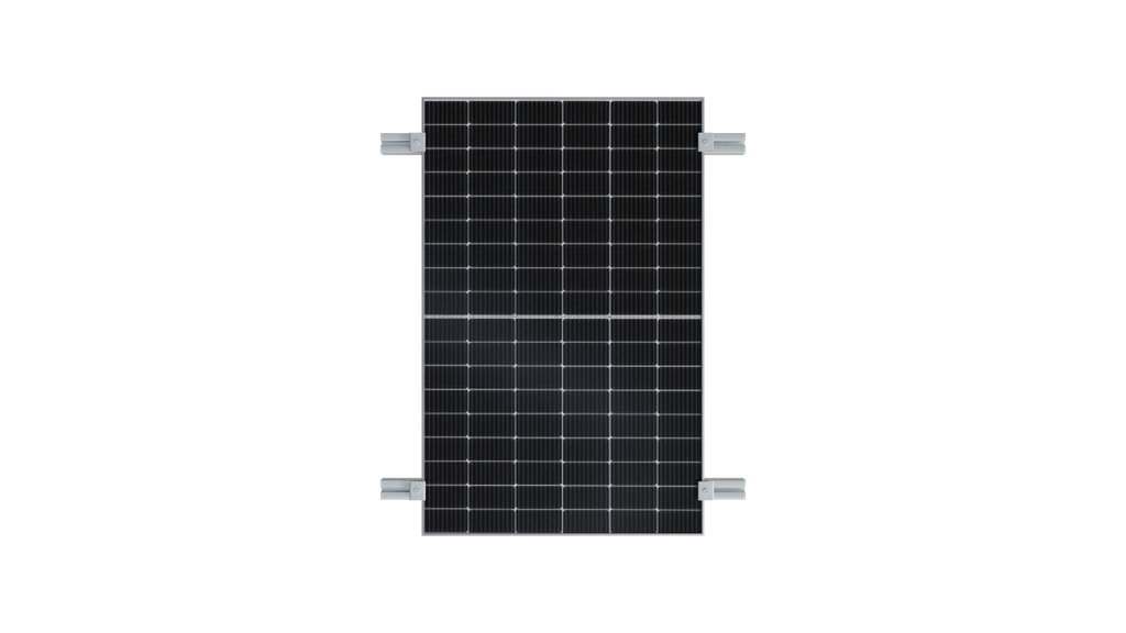 Aluschiene | 1,28m-4,8m | Silber/Schwarz